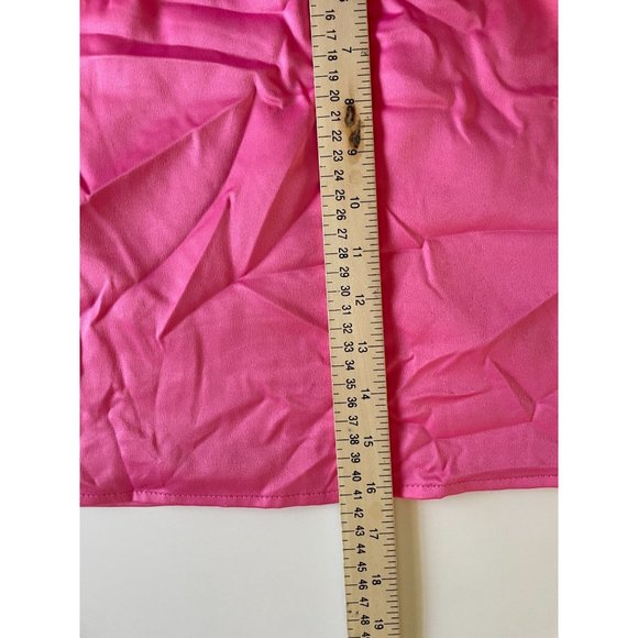 NWT Revolve MORE TO COME Martina Wrap Mini Skirt Hot Pink XL Barbie - Picture 10 of 10